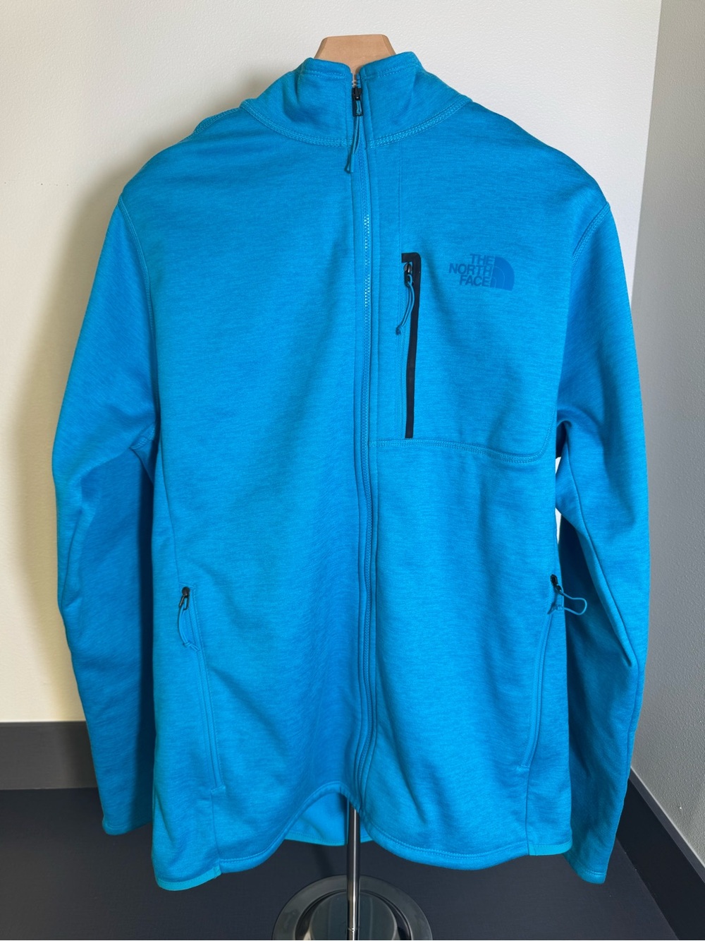 The North Face Canyonlands Full Zip Fleece Jacket Blue Men's Size L
